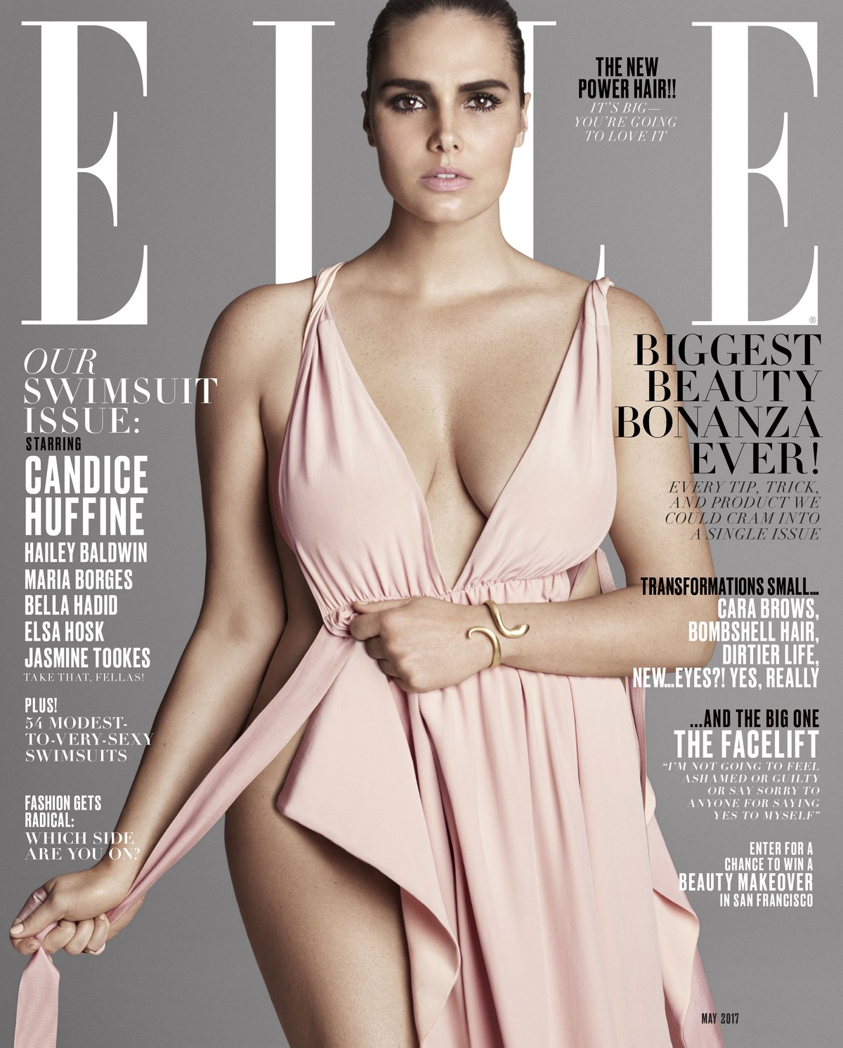 Elle may candice huffine cover