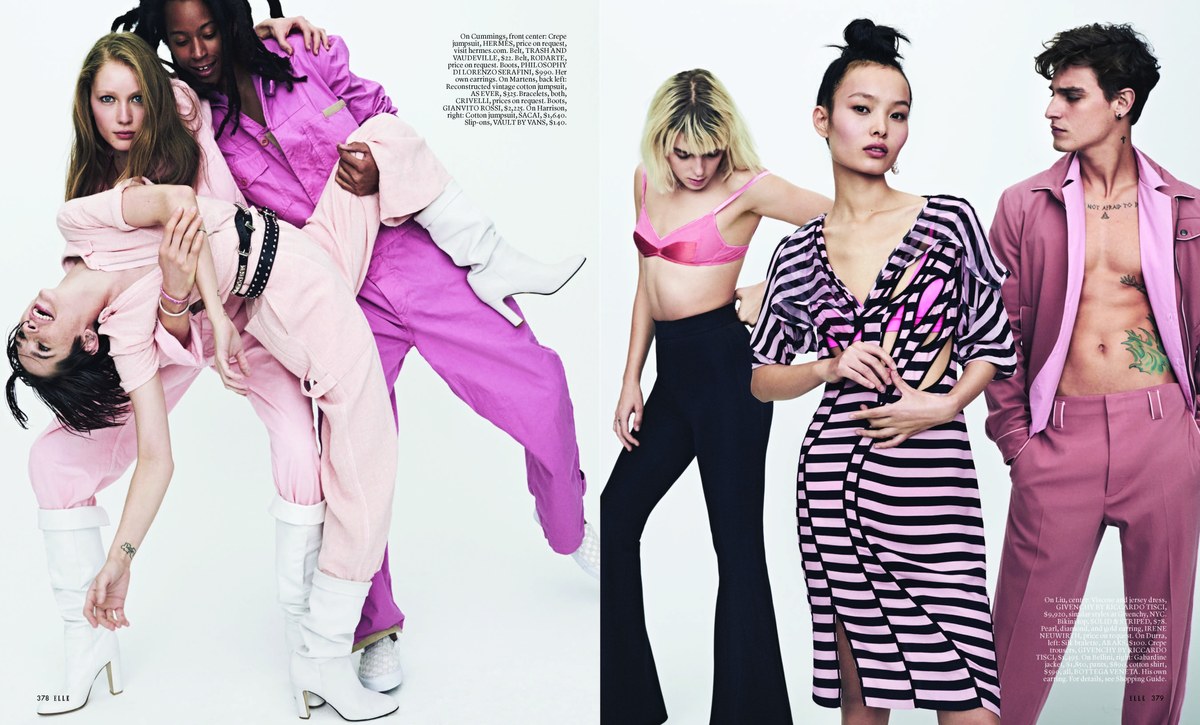 Elle march2017 pink page 3