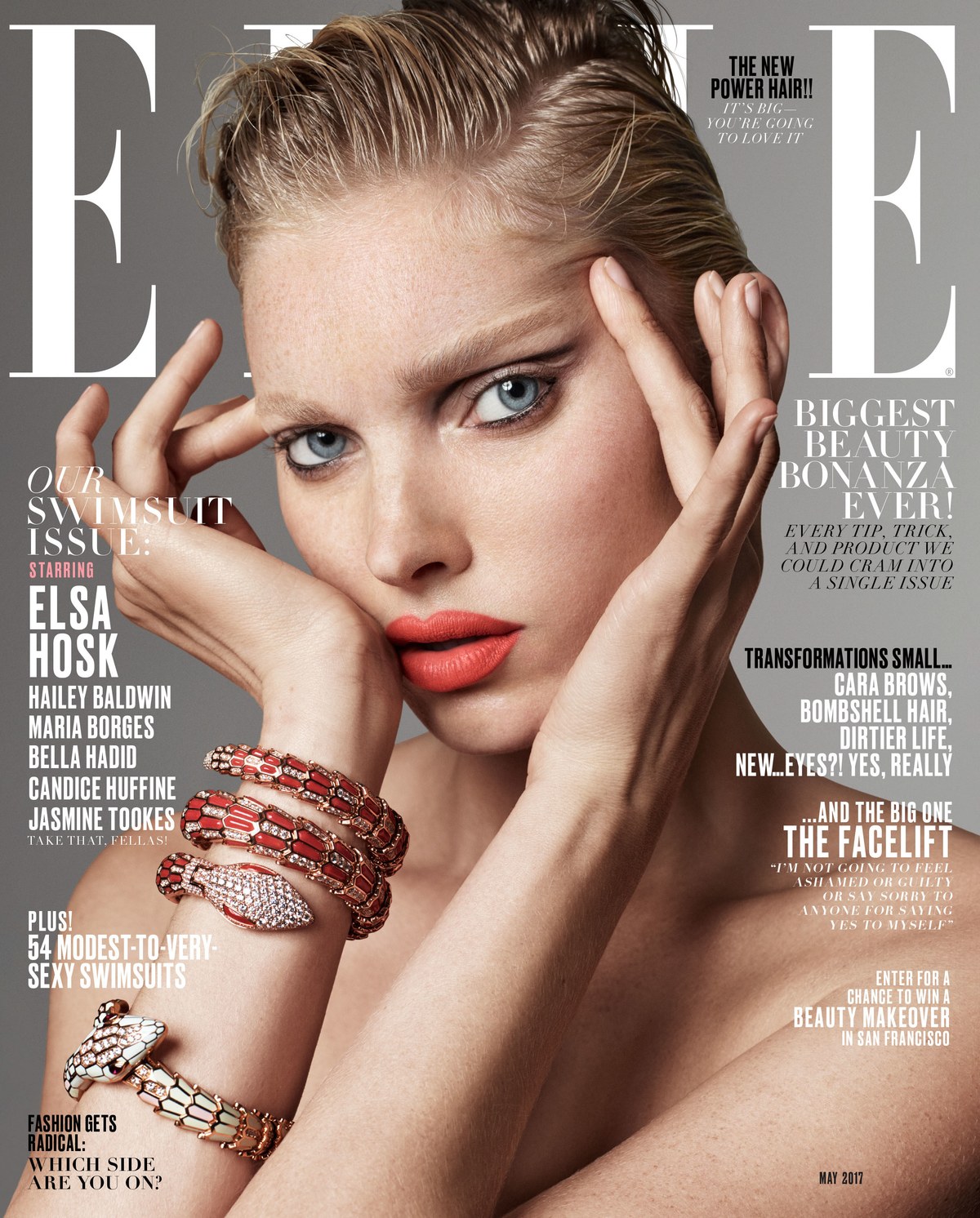 Elle may elsa hosk cover