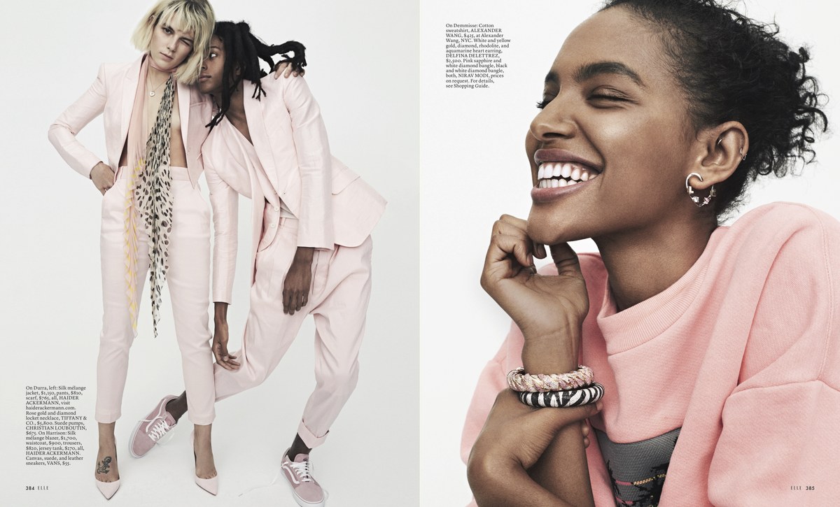 Elle march2017 pink page 6